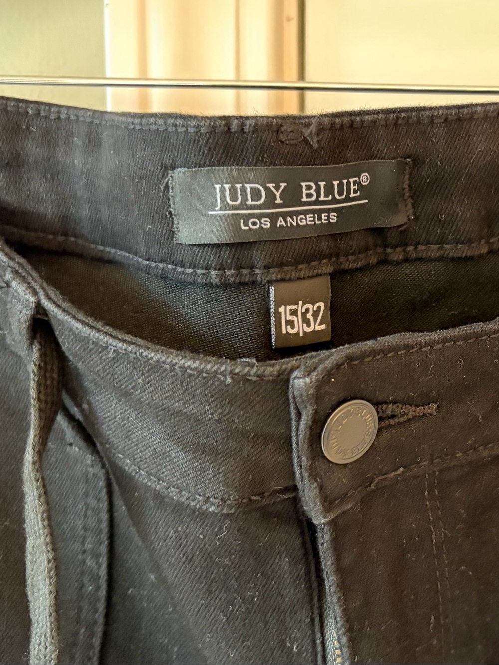 Judy Blue Black High-Waist Drawstring Joggers - Picture 5 of 6